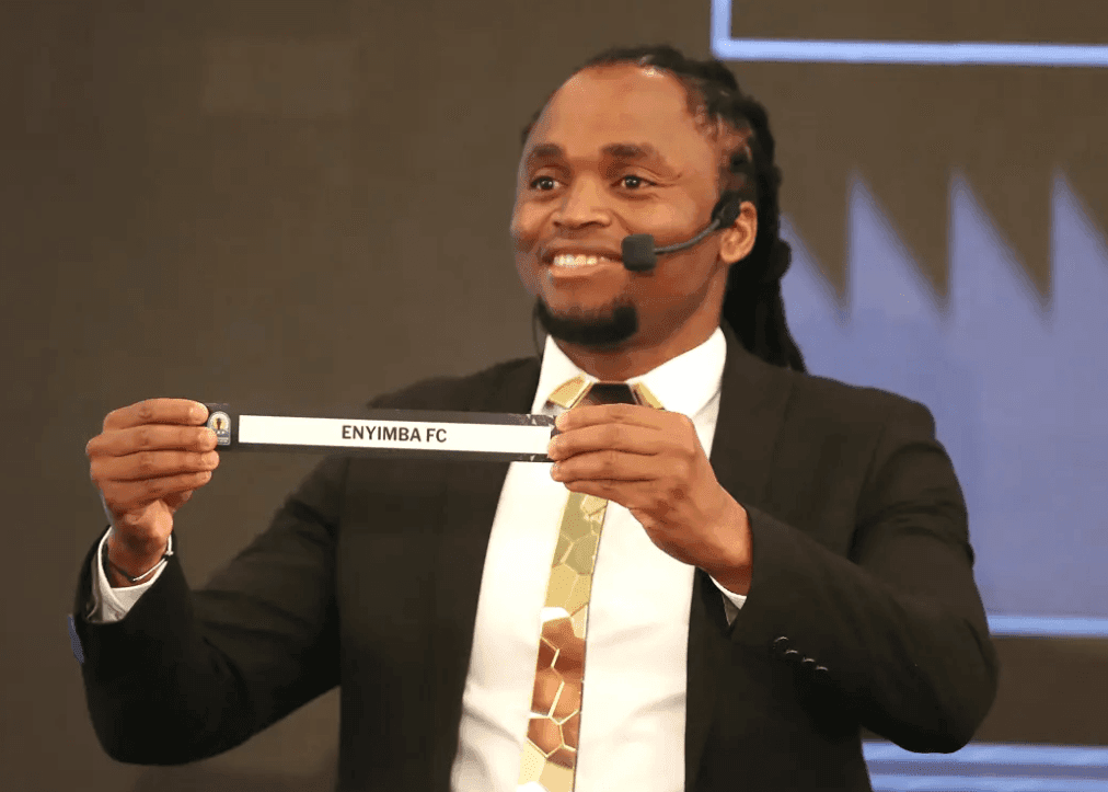 Siphiwe Tshabalala at 2024/25 TotalEnergies CAF Confederation Cup group stage draw