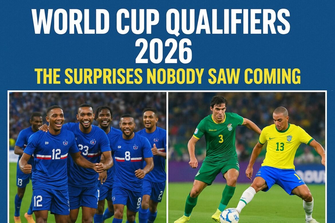 World cup qualifiers nobody saw coming