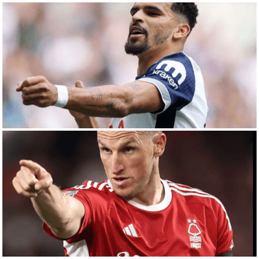 Dominic-Solanke _Chris-Woods Dominic Solanke and Chris Wood collage